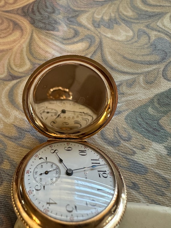 Elgin ladies pocket watch - image 3