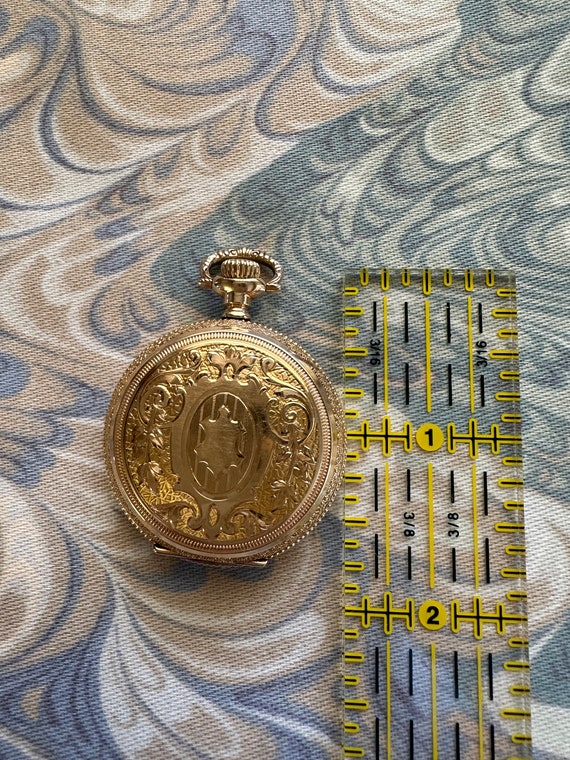 Elgin ladies pocket watch - image 6