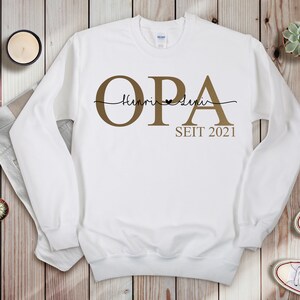 Ironing picture - lettering OPA EST/ SINCE personalized