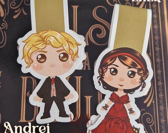 El Vals de la Bruja | Fan Art | Magnetic & Silhouette Bookmarks