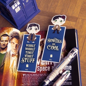 Doctor Who / Marcapáginas Silueta / Marcapáginas Magnético Pack of 2 Silhouette