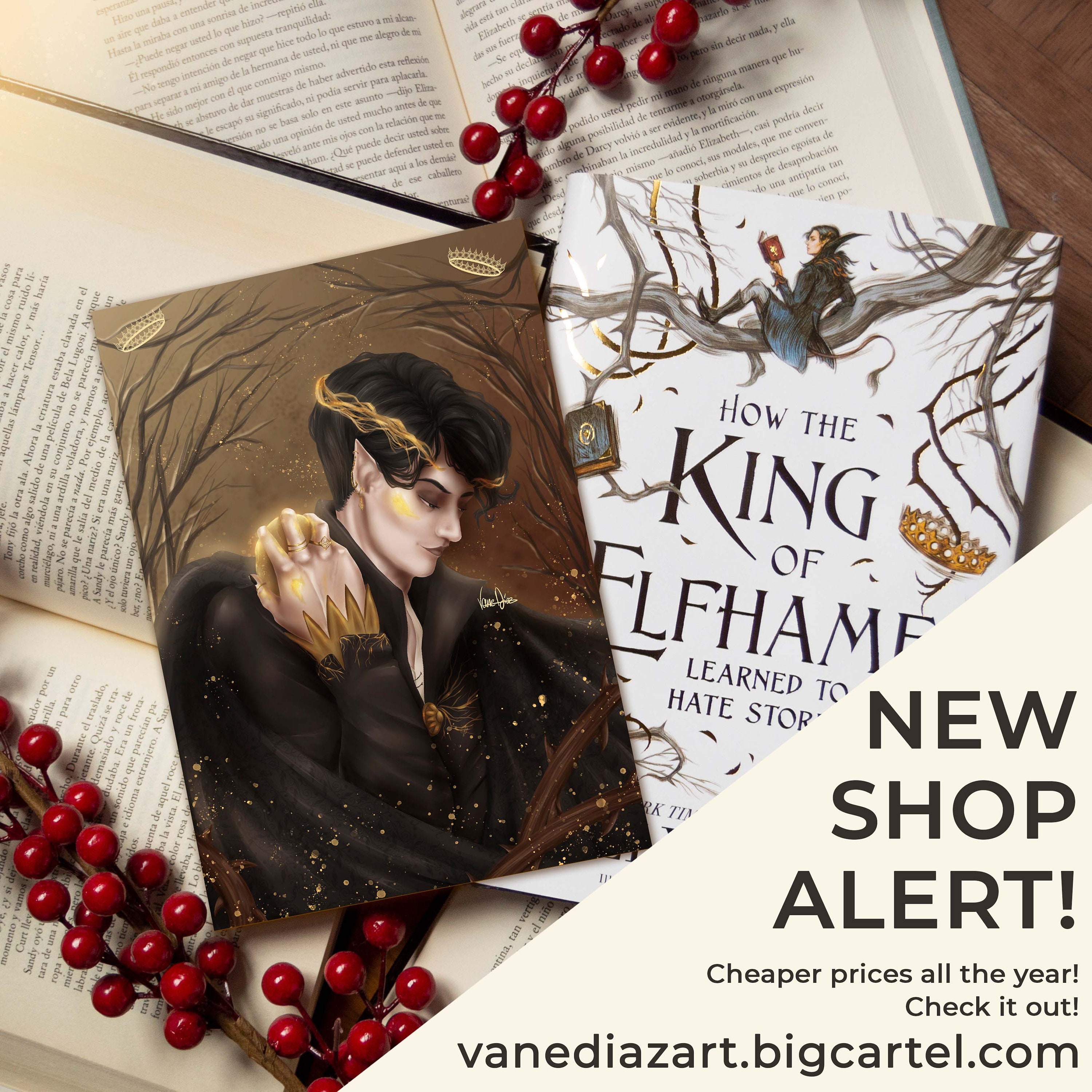 The Cruel Prince Cardan & Jude Art Prints - Etsy