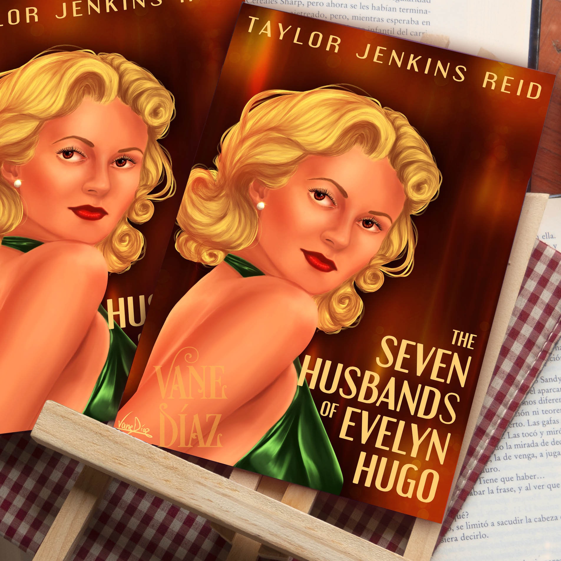 The Seven Husbands of Evelyn Hugo Fan Art Art Prints 