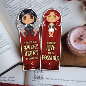 Crescent City | Silhouette Bookmarks | Magnetic Bookmarks