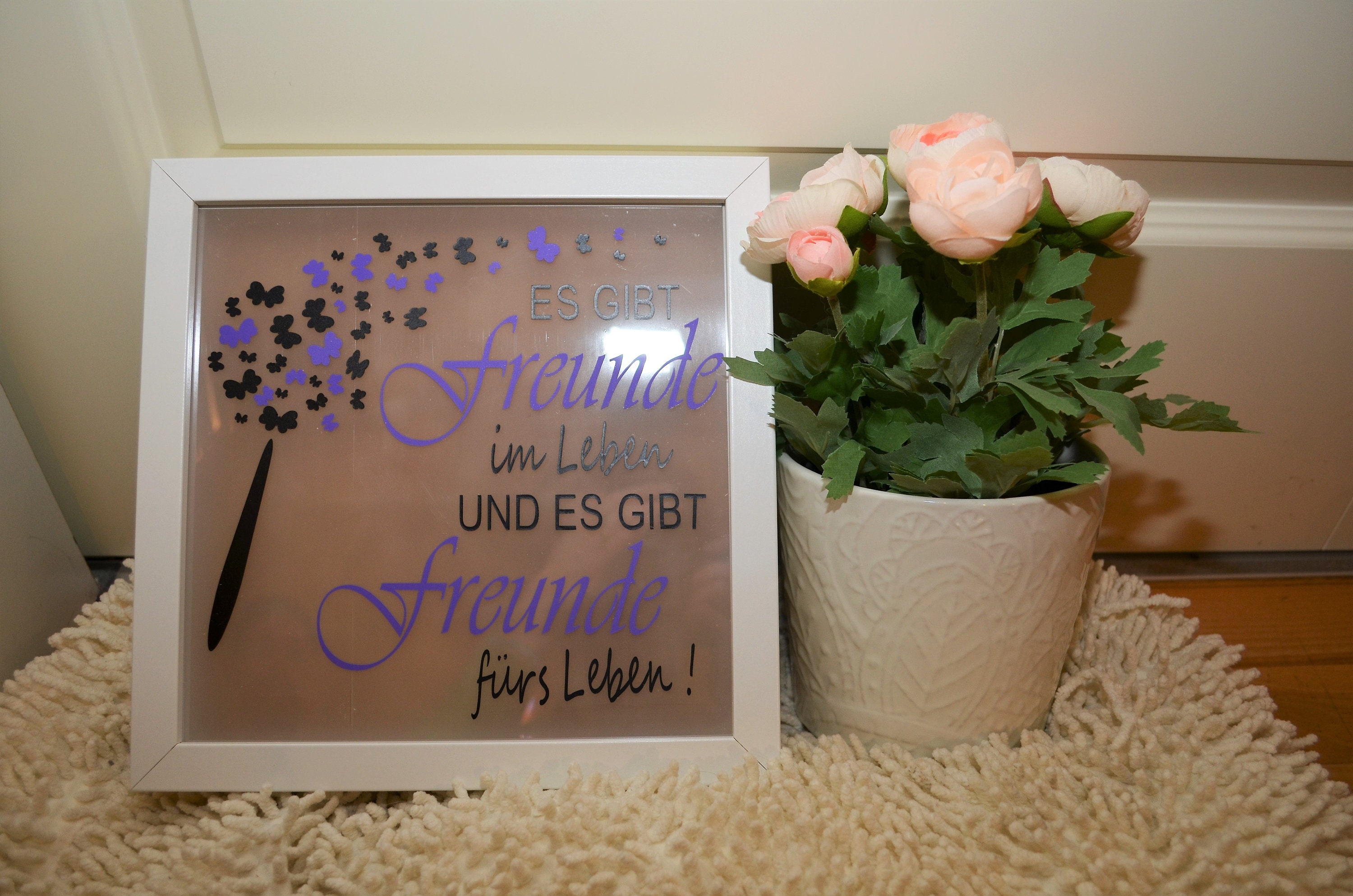 Leuchtrahmen Freunde Freundschaft beste Freundin Bilderrahmen Etsy.de
