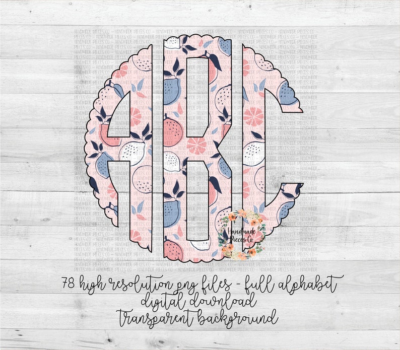 Pink Am Monogram Monogram PNG, Pink Lemonade Monogram, PNG Monogram, Pattern, Full ...