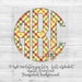 Fall Monogram Plaid Monogram Monogram PNG Full Alphabet - Etsy