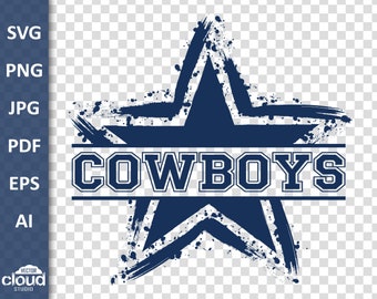Download Dallas Cowboys Star Etsy