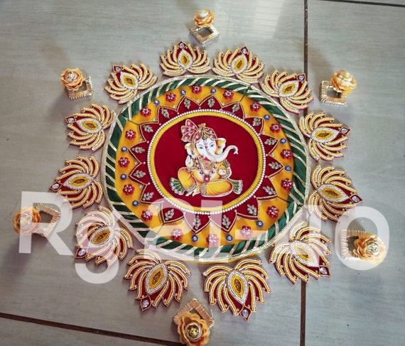 Weekly Rangoli Set Rangoli Designs For Diwali Ganpati