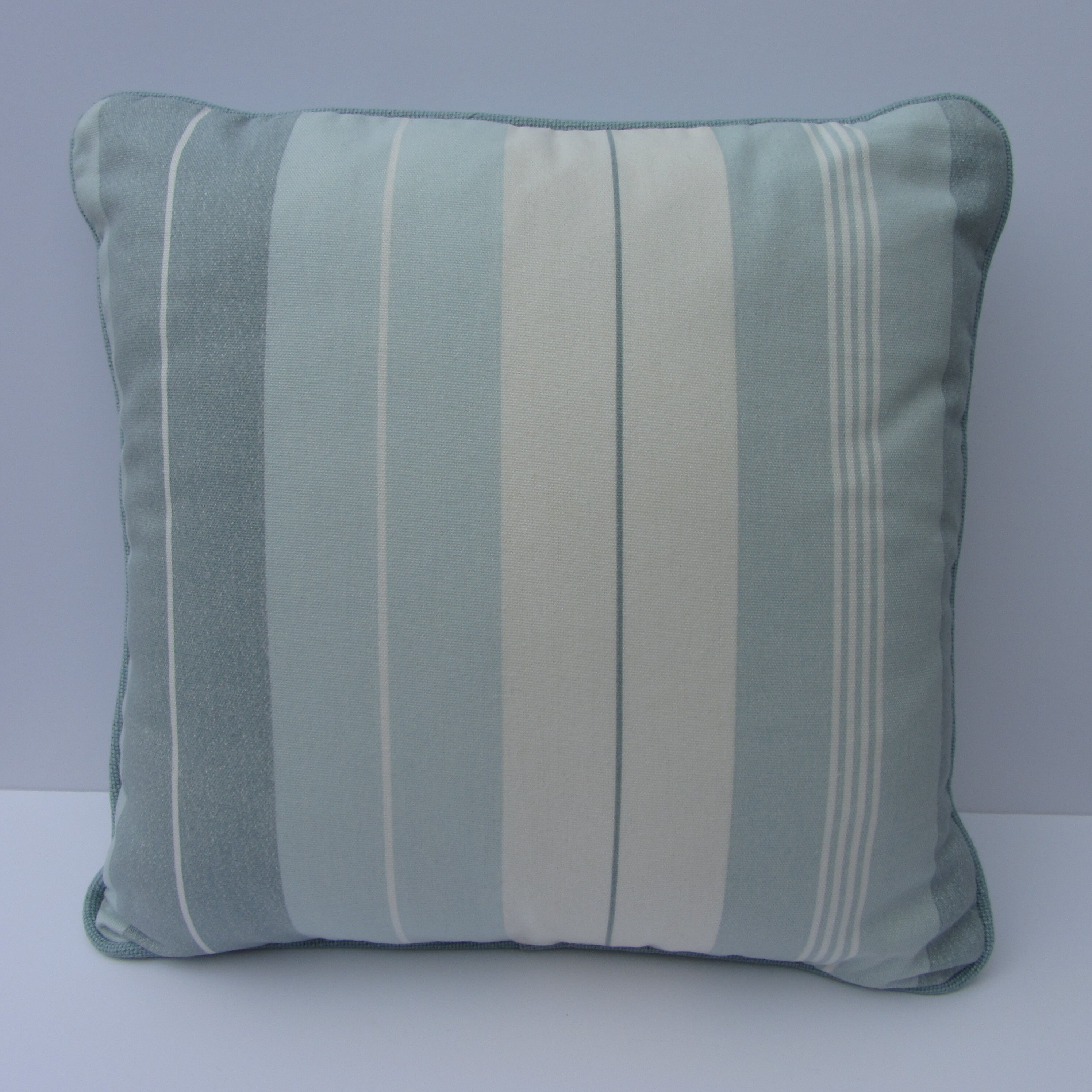 Handmade Duck Egg Blue 100 Cotton Scatter Cushions. Three Etsy