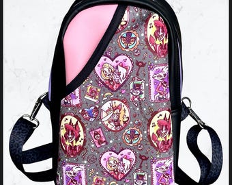 Hellish Hotel Rosie Mini Backpack or Crossbody Bag Purse
