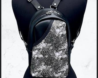 Spiderwebs Rosie Mini Backpack Bag Purse