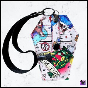Cartera tipo mini ataúd Claudia de Midnight Muncher Monsters