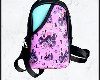 Hocus Meowcus Rosie Mini Backpack or Crossbody Bag Purse
