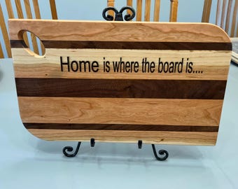 live edge charcuterie board