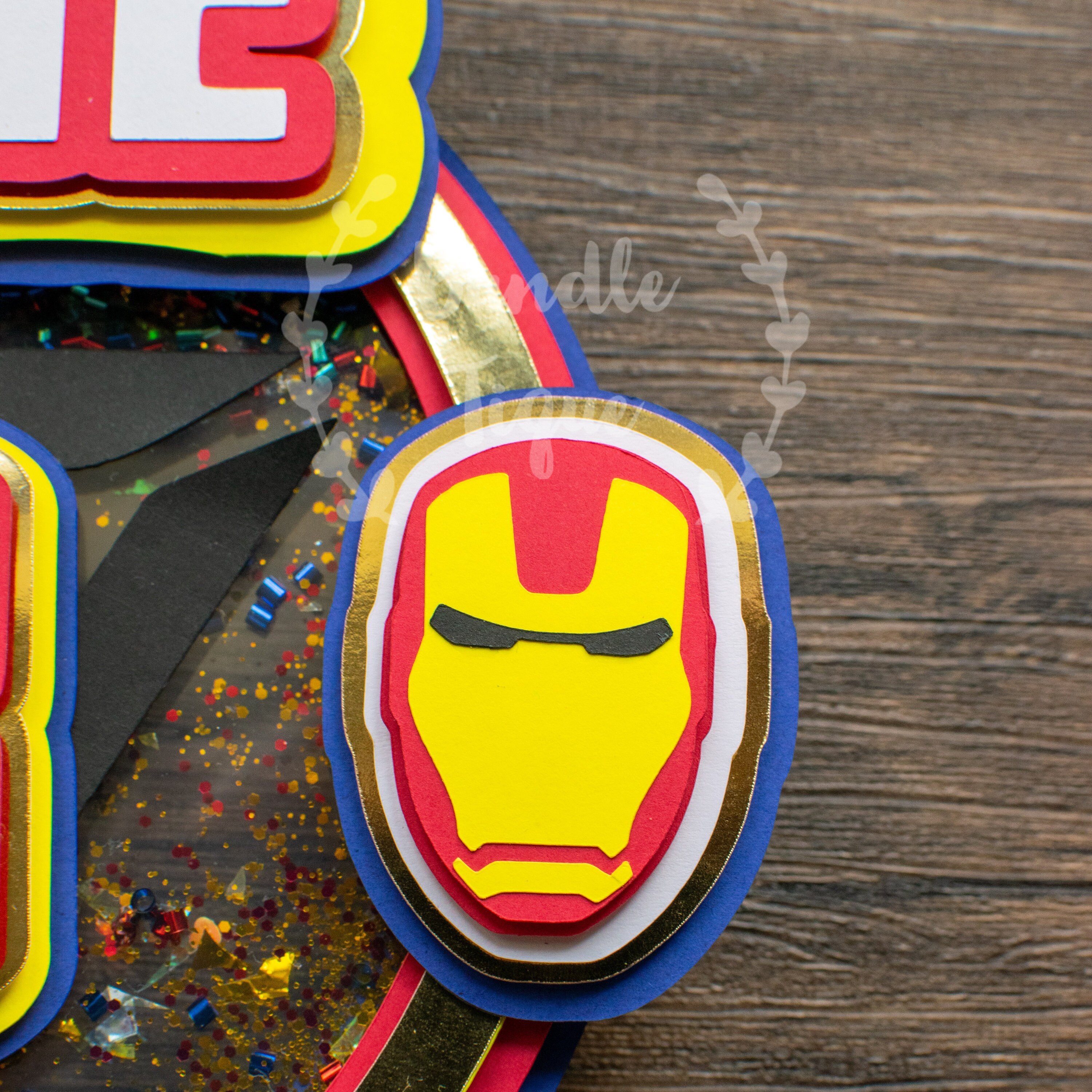 iron man tree topper