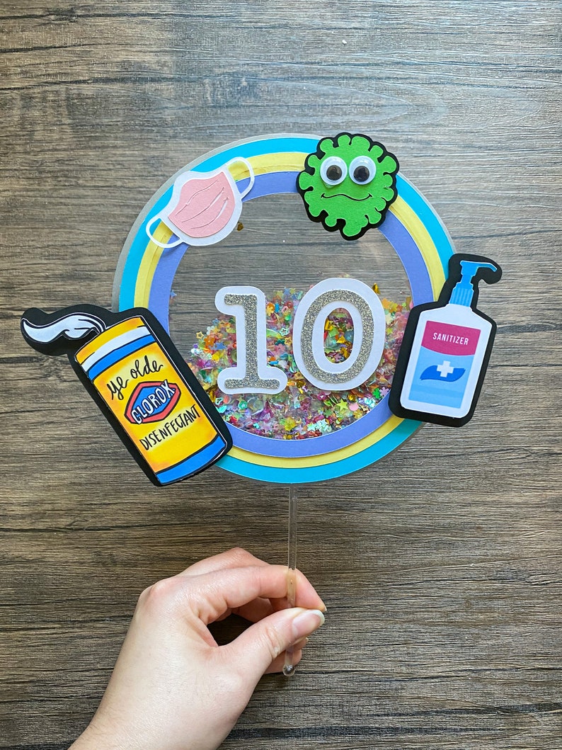 Quarantine Birthday Banner Quarantine Birthday Party Cake Etsy