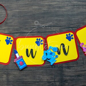 Blue's Clues Birthday Party Banner, Blue's Clues Party Decoration ...