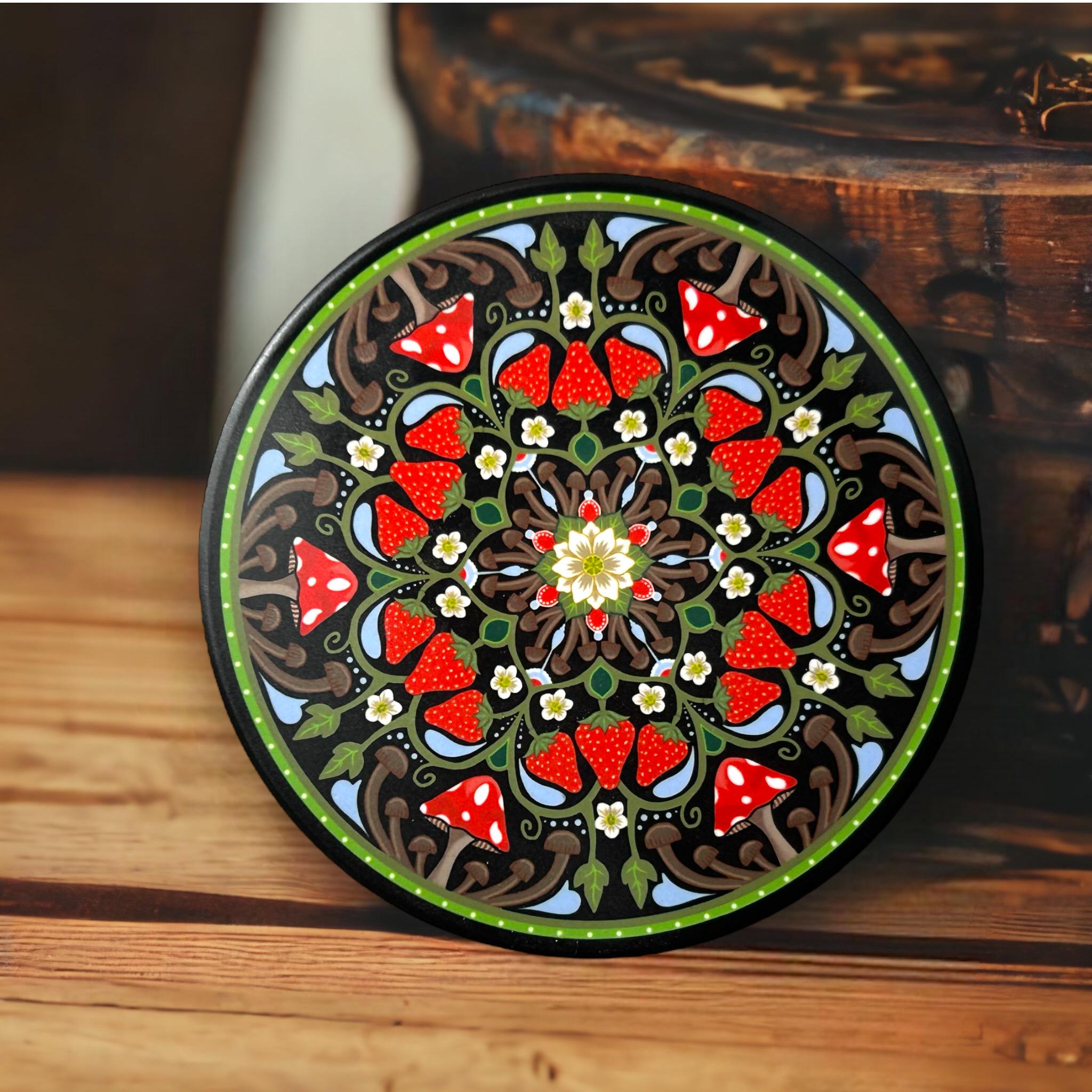 Fioriera decorativa a fungo design Vaso di fiori in ceramica fatto a mano Sabbia testurizzata Vaso per piante unico retrò moderno Boho Cottagecore decorazione per camera carino vintage estetica