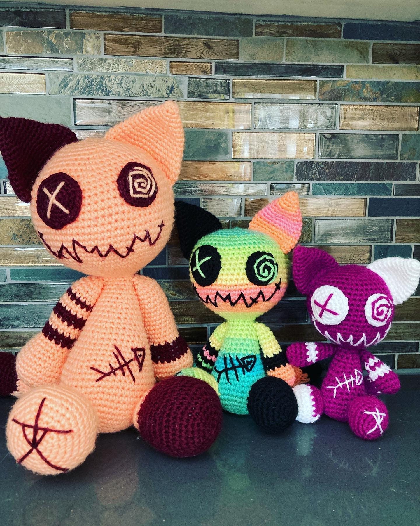 Zombie Cats Three Sizes - Etsy