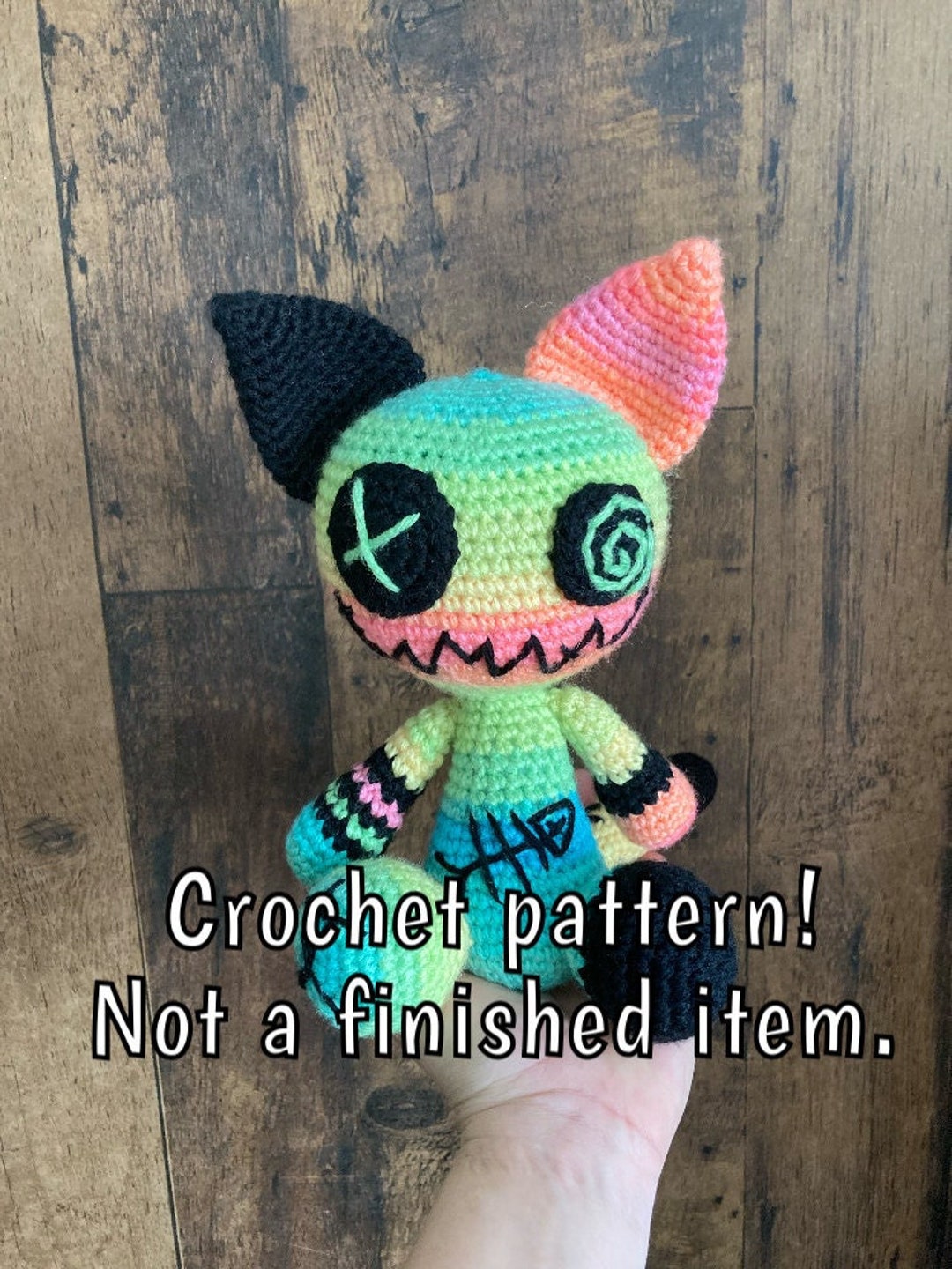 Zombie Cat Medium - Etsy