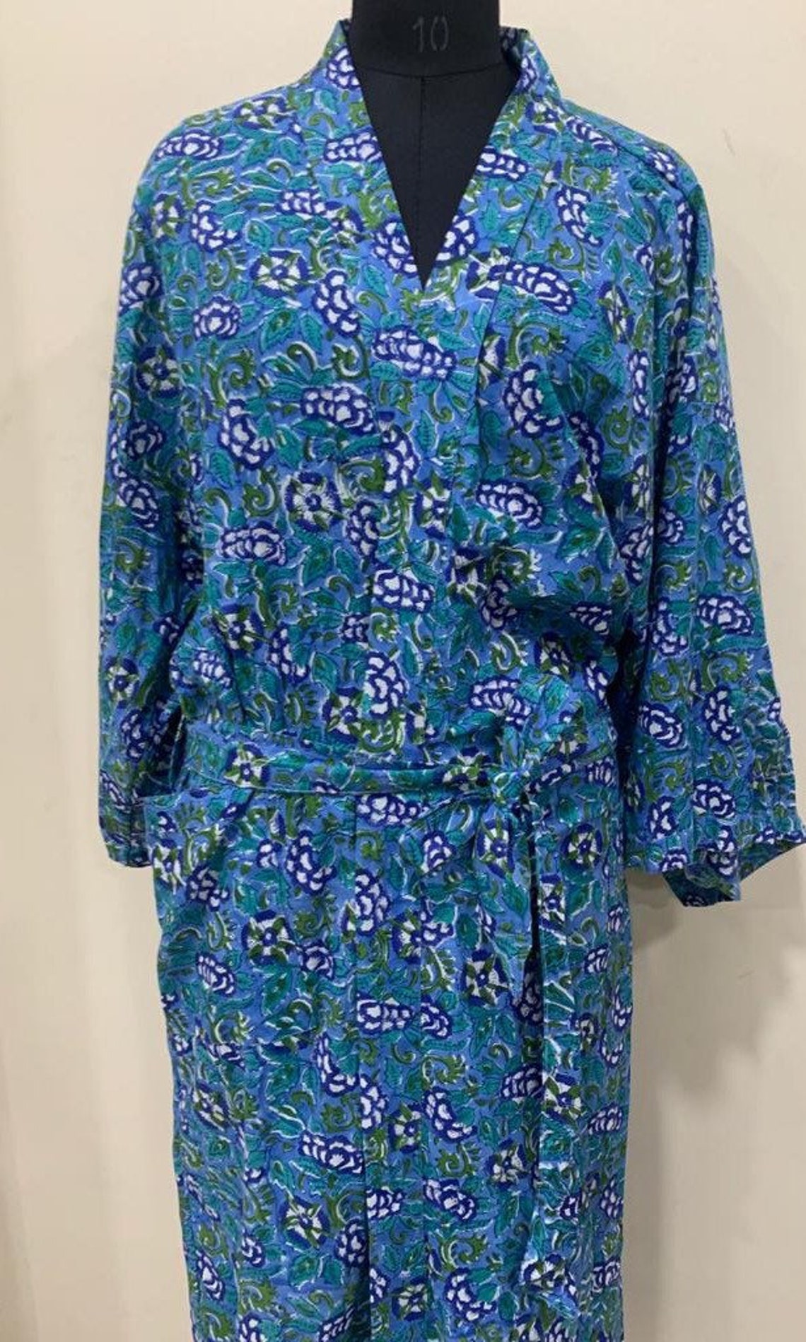 block print robes