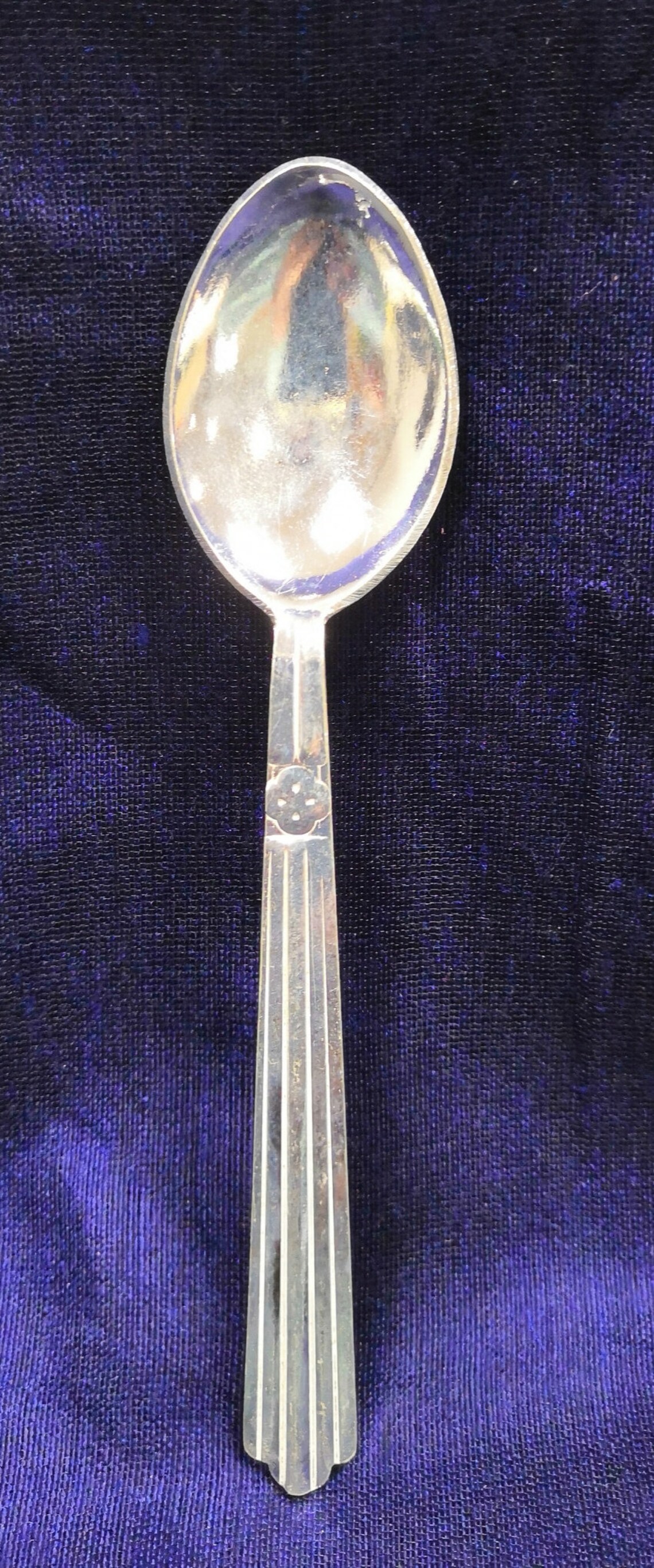 Pure Silver Spoon Etsy