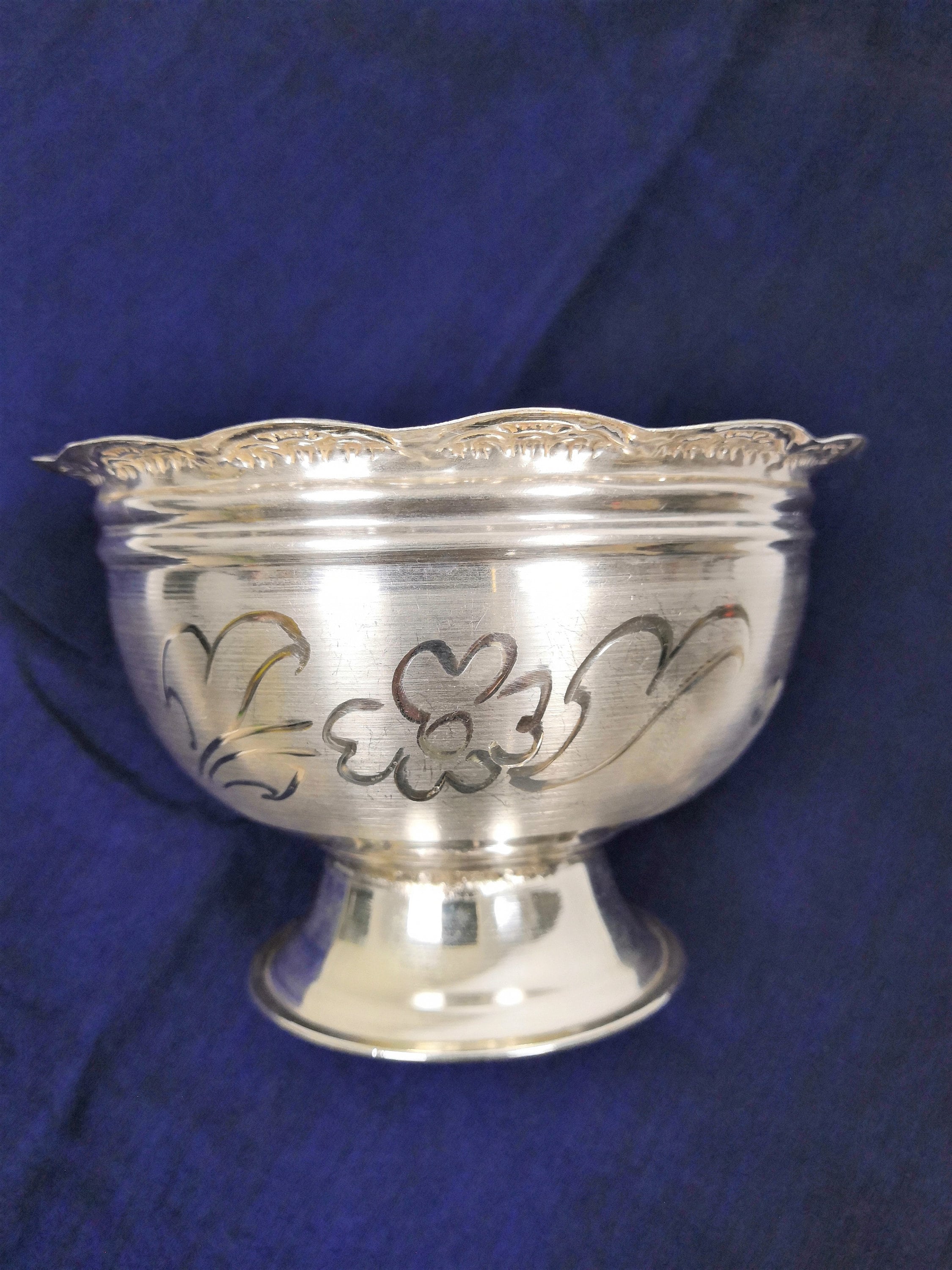 Real silver bowl best sale price