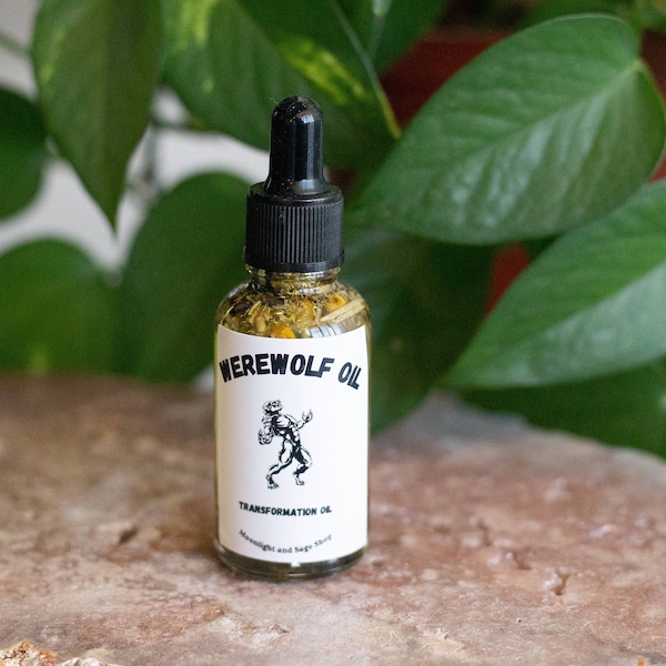 Werewolf Transformation Spell Oil + Transformation Ritual Spell Oil