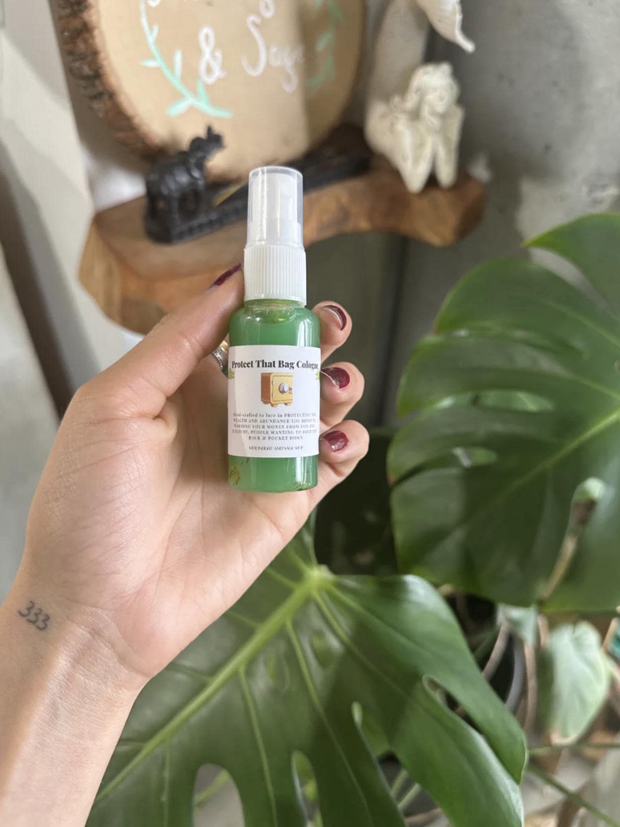 Protect That Bag - Spiritual Cologne Spiritual Water Spray - Handcrafted and Spelled by Anastasia