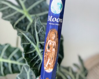 The Moon Incense 20 Sticks by Kamini + Incense Sticks