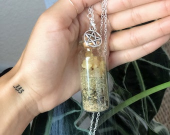 Car Protection Charm + Car Protection Spell Jar + Travel Protection Spell Jar