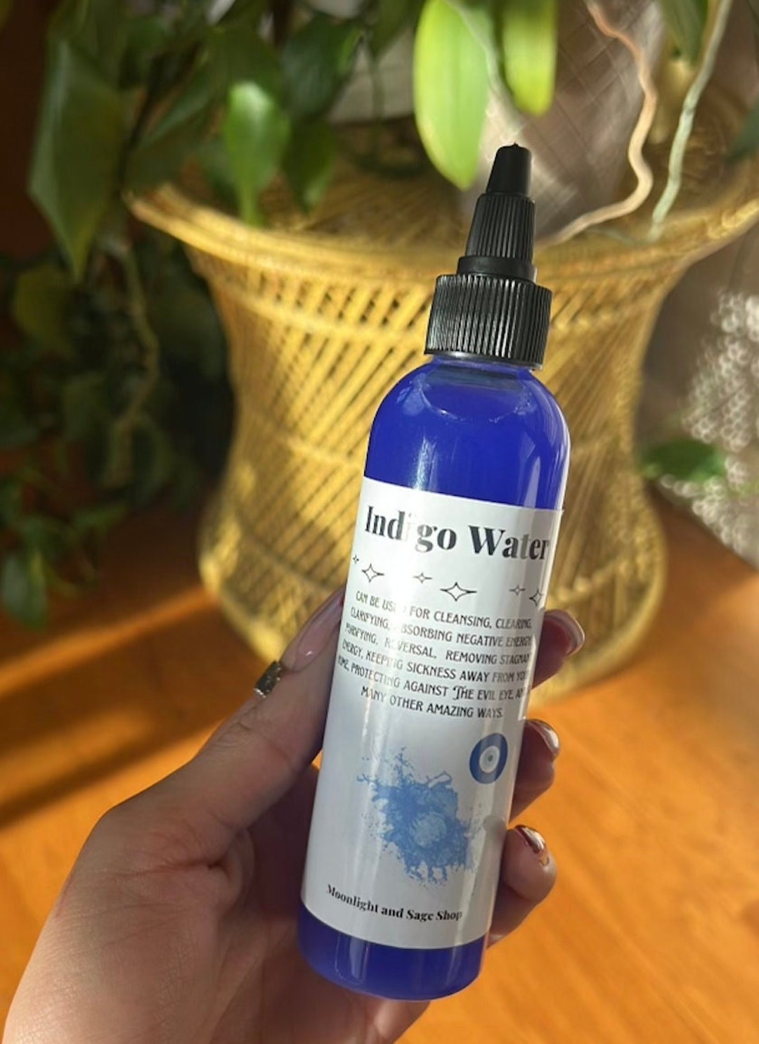 Indigo Water - Spiritual Protection, Reversal, Cleansing, Spiritual Water