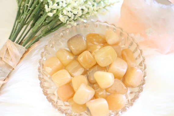 Yellow Aventurine Tumbled Crystal Yellow Aventurine Crystal Etsy