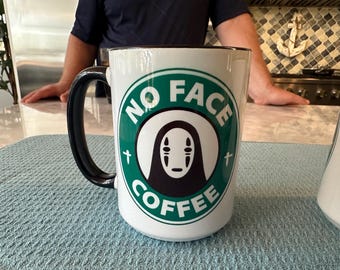 No Face  Coffee Mug