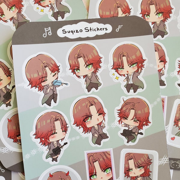 Sugizo Sticker Sheets