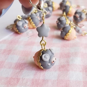 Mer-Sheep Charm - 1.5 inch clay charm
