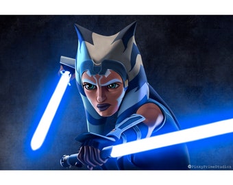 ahsoka tano blue lightsabers