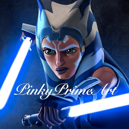Star Wars: The Clone Wars Ahsoka Tano (Blue Lightsabers