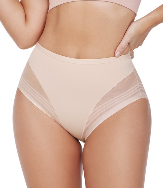 Ropa interior de cintura alta para mujer con control de abdomen CURVEEZ bragas moldeadoras sin costuras tanga moldeadora para control de FUPA Etsy Espana
