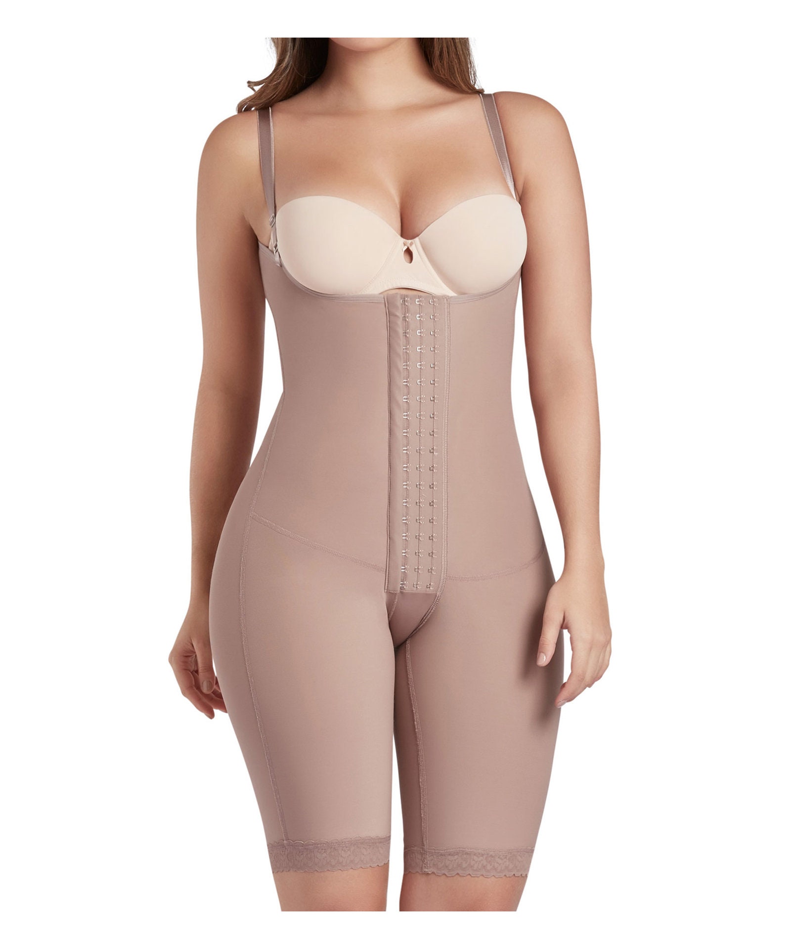 Camisole Bodysuit For Women Tummy Control Slimming Shapewear Butt