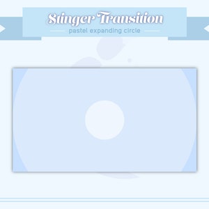 Stinger Transition - Pastel Blauw Circulair Minimalistisch