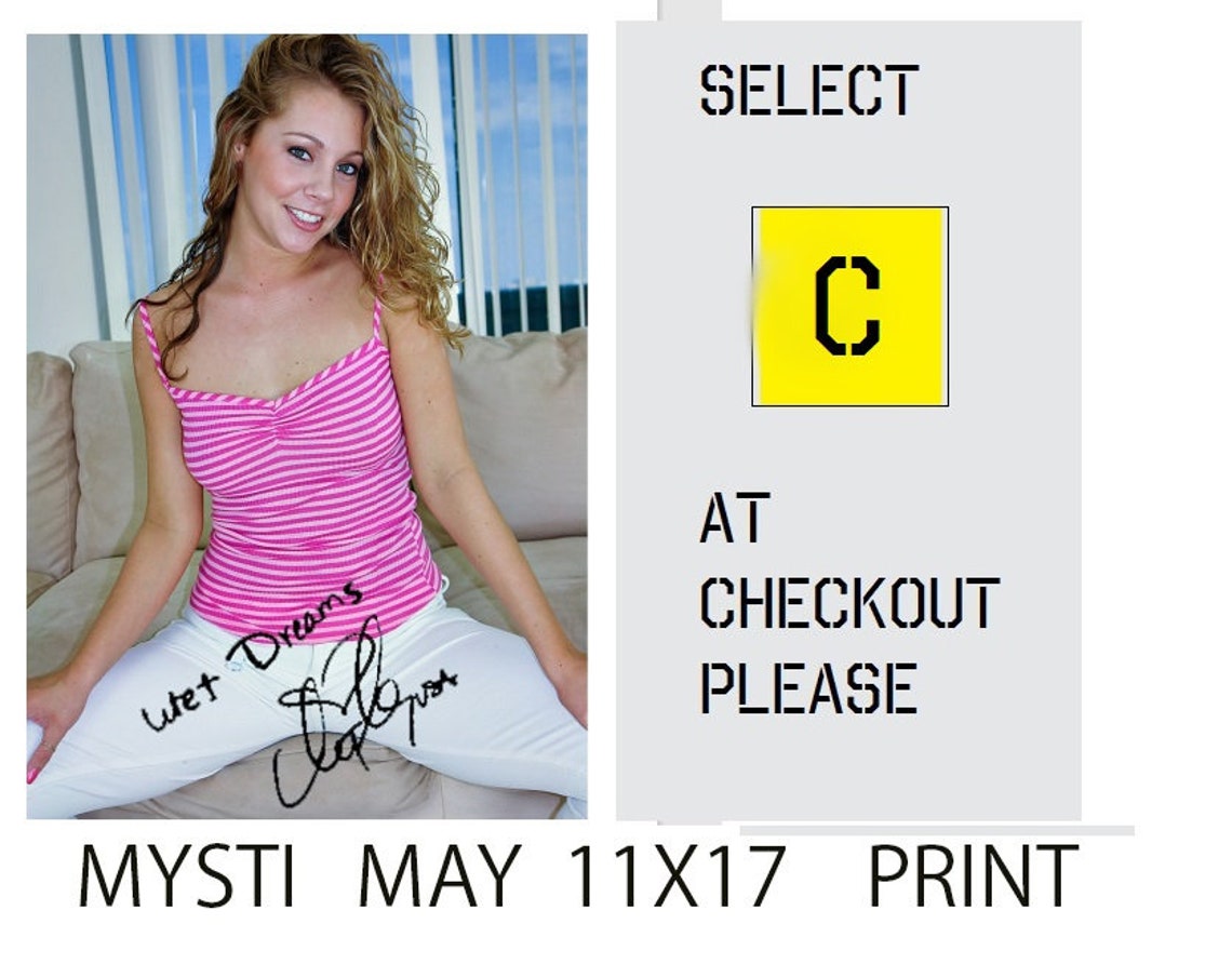 Actress Madonna Mysti May 11x17 poster set sexy print sexy | Etsy