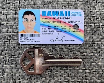 McLovin ID Card Keychain