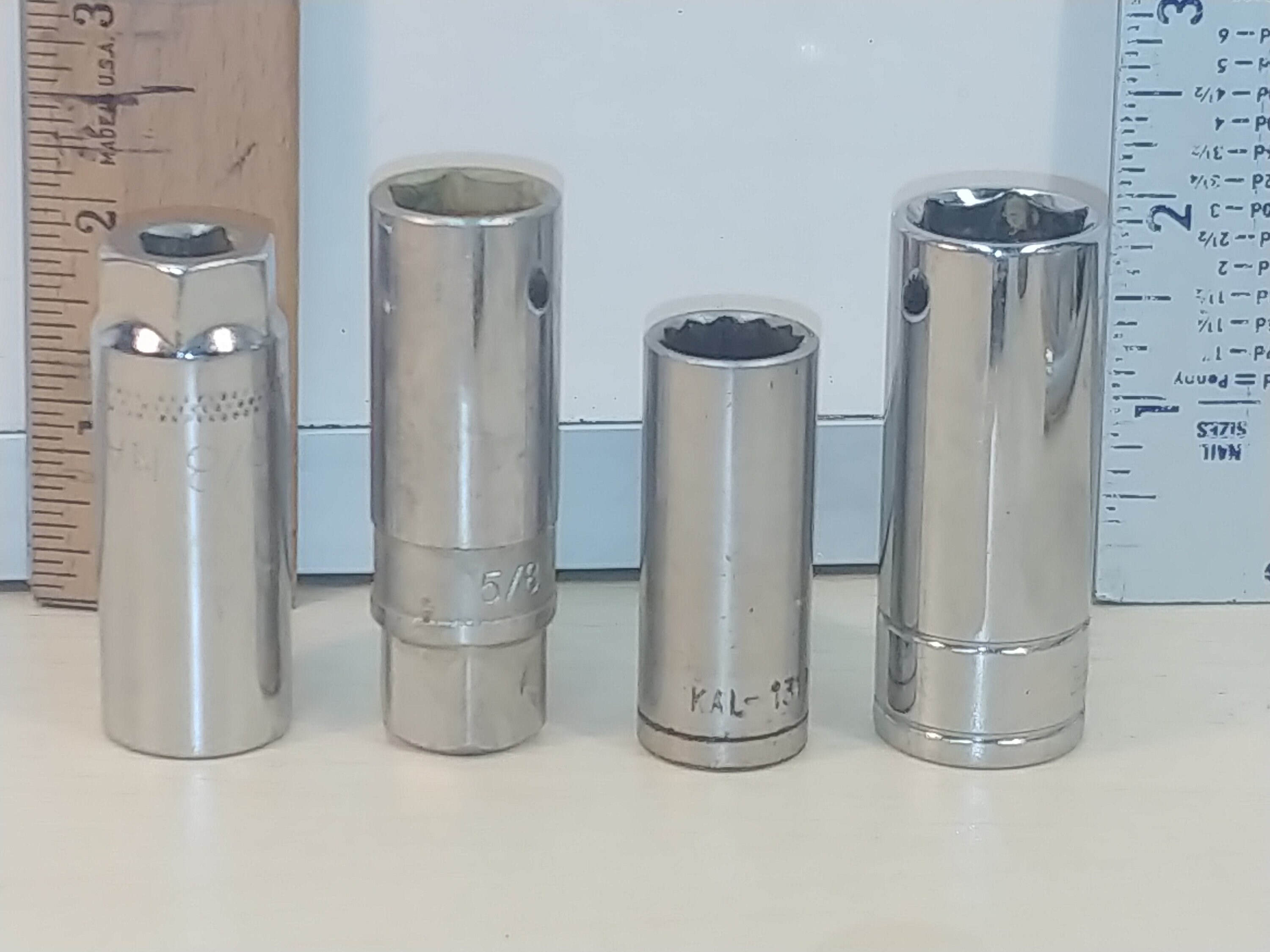 43/8 Drive Deep Sockets Napa 5/8 6 pt BBD620S AmPro Etsy