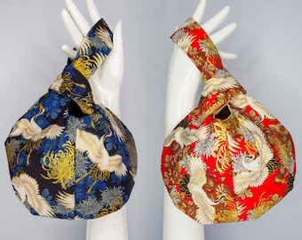 Petit sac noeud japonais - beau cadeau - cadeaux pour elle - sac unique - cadeaux de luxe