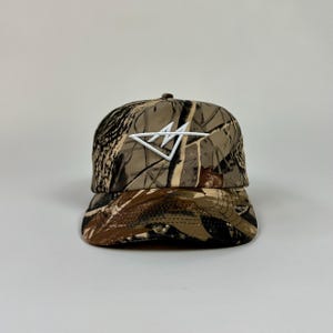 GORRA CAMO MJA, gorra con logo, bordado personalizado, cita en el interior, logo en la banda para el sudor, sin estructura, snapback