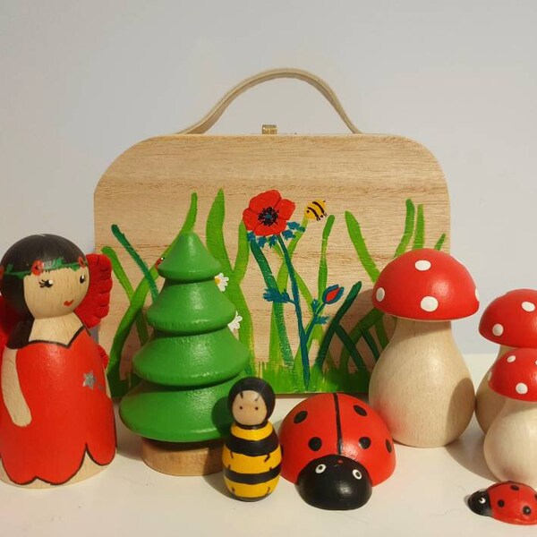 Wooden Garden Toys Etsy UK