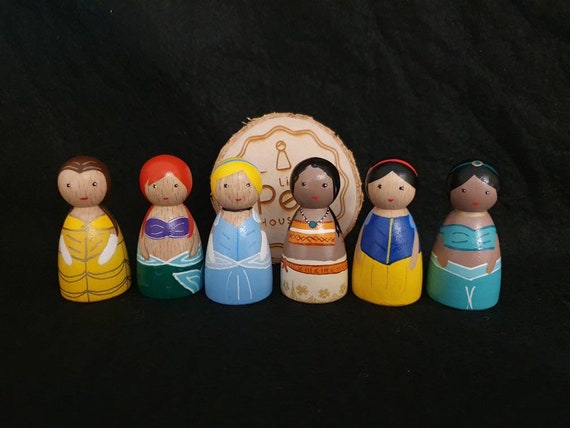 princess peg dolls