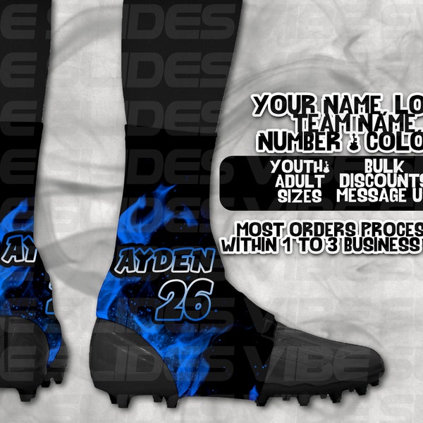 Custom Football Cleats Shop Online Etsy